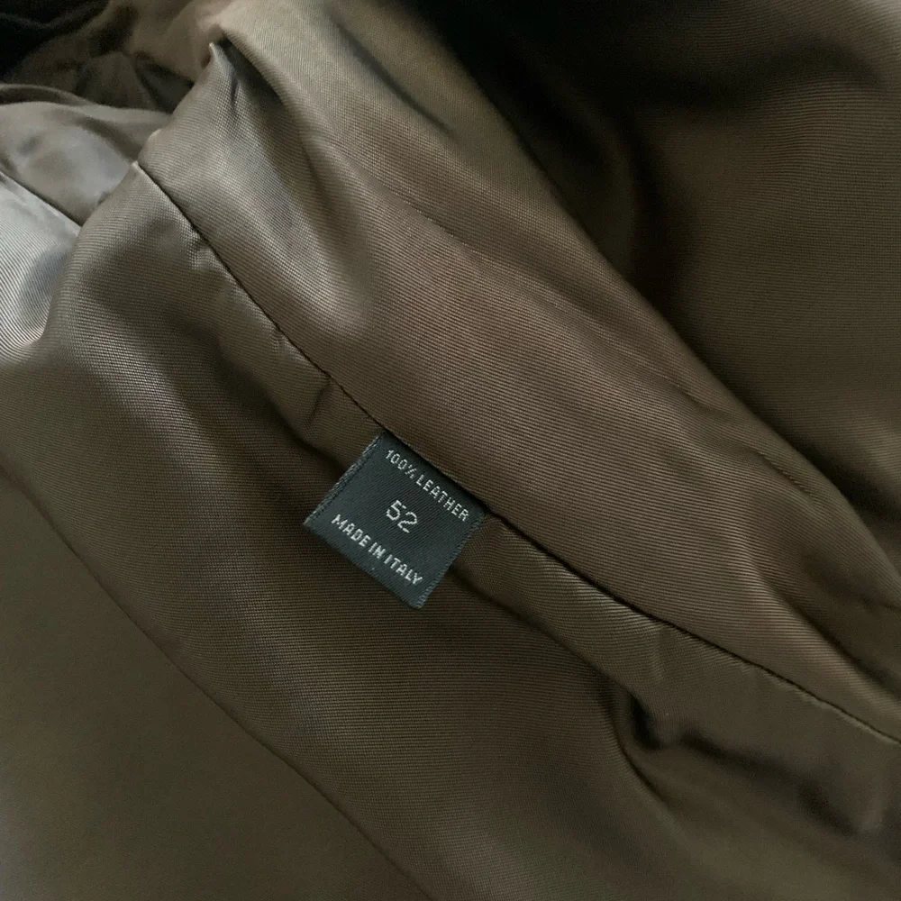 Men's Brown Leather Jacket